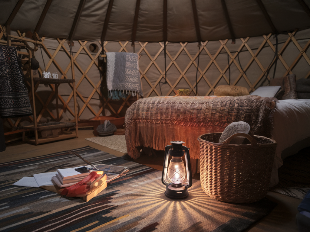 Comment organiser une nuit romantique en cabane ou yourte au domaine de l'Argens sans dépasser 100 €?