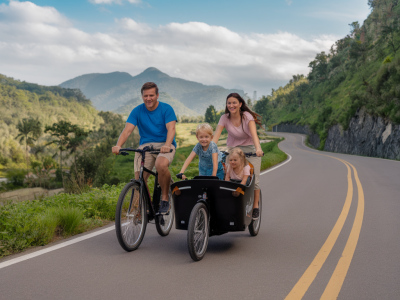 Comment louer un vtt cargo pour une balade en famille autour de l'argens et où le trouver