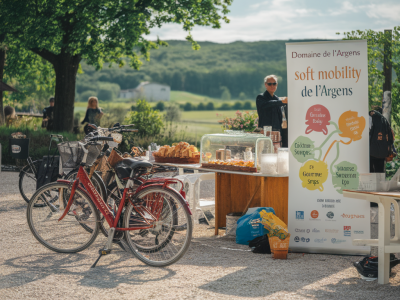 Organiser une journée zéro voiture depuis le domaine de l'Argens : transports doux, itinéraire à vélo et étapes gourmandes